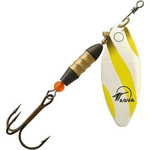 Блесна для рыбалки AQUA LONG 07,0g, лепесток № 2, цвет LO-02 (серебро, синий, черный), 1 штука