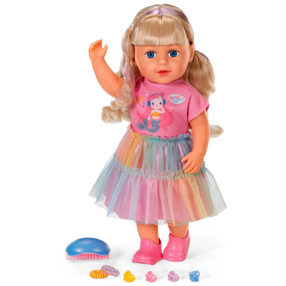 BABY born - Кукла CARLA 43 см + аксессуары для волос 838006