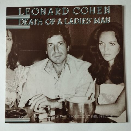 Винтажная виниловая пластинка LP Leonard Cohen Death Of A Ladies Man (Holland 1977)