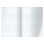 Книга учёта А4, 192л., клетка, обл. твердая 7БЦ, блок офсет, зеленая, Спейс