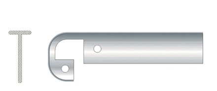 Соединительная планка (Т-обр) 38 мм (Щелевая)