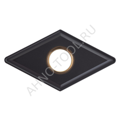 Пластина твердосплавная ISO DNMG150408-KMA ACK20E AHNO по чугуну, получистовая