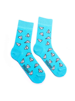 Носки медицинские женские Babushka, "Самолетики", голубой, 36-40