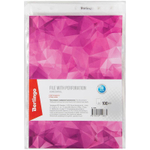 Файл А5 с перфорацией, 100шт 30мкм горизонтальный, глянцевый (Berlingo)