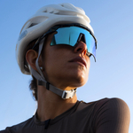Спортивные очки c диоптриями Scicon Aeroshade 2.0 Titanium Sunglasses Black Crystal Multi Mirror Blue/Green + Pink