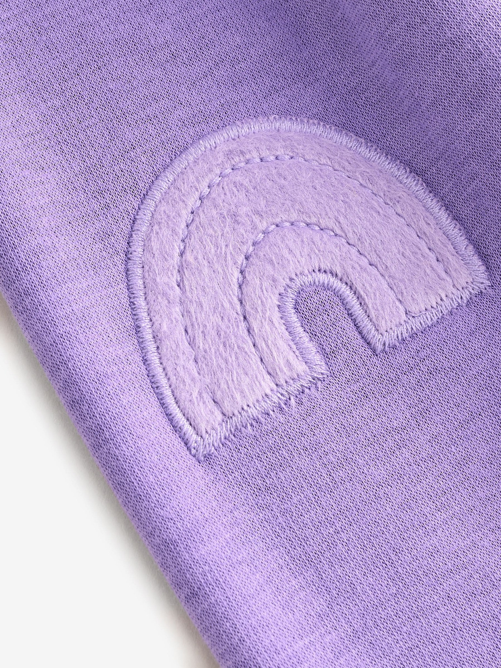 Легинсы с флисовой подкладкой и вышивкой для девочки Next E51-644, Сиреневый