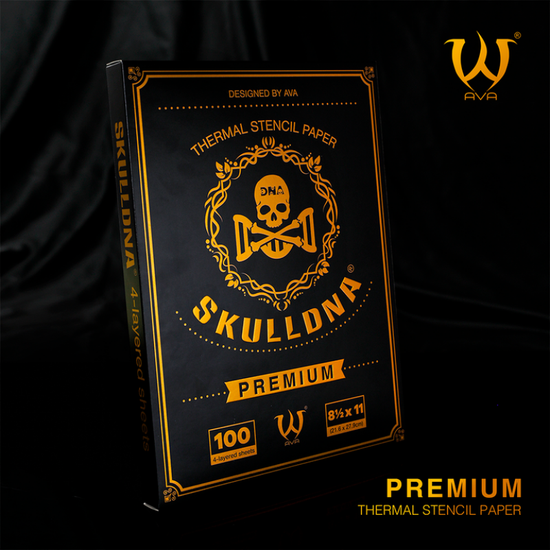 Бумага SKULLDNA PREMIUM Thermal Stencil Paper