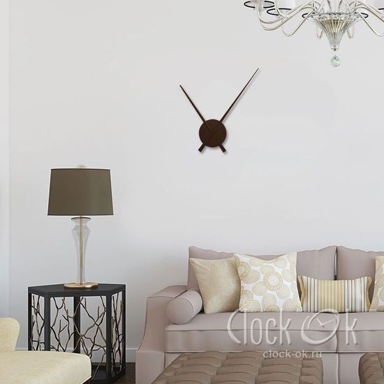 Настенные часы без цифр Simple