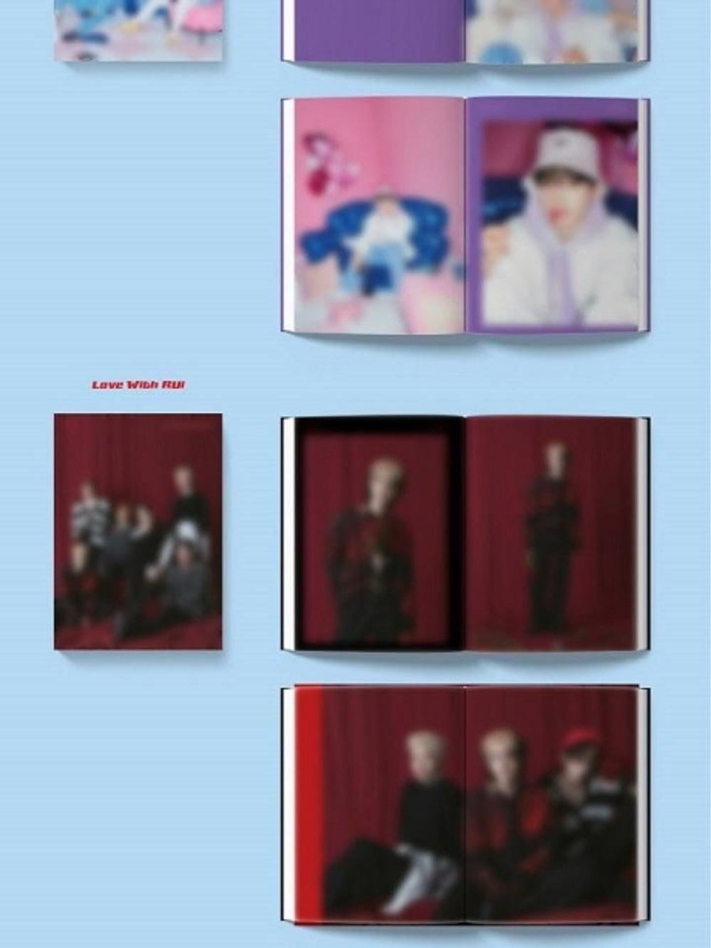 Альбом WEi - Part.1 : First Love 4th Mini Album 3 Version SET