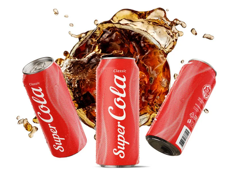 Super "Cola" 0,45 л. ж/б. (12 шт. в упаковке)