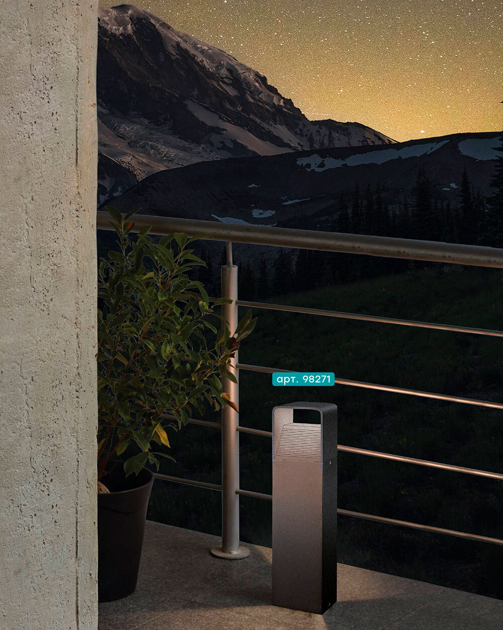 Ландшафтный светодиодный светильник Eglo DONINNI 1 98271