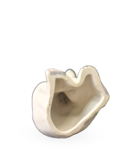 Фарфоровая статуэтка (миниатюра) "Белый медведь" ЛФЗ