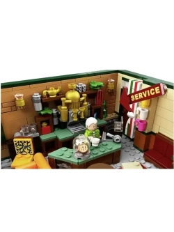 Конструктор Центральный парк кафе Друзей 1228 деталей 12107