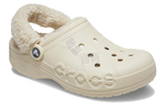 Crocs Baya Lined Fuzz Strap Clogs