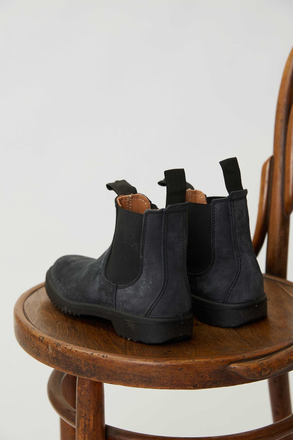 Челси из синего нубука