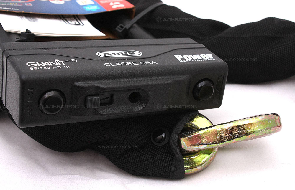 Цепь с замком ABUS Granit 58/140HBIII310 14KS 120см.