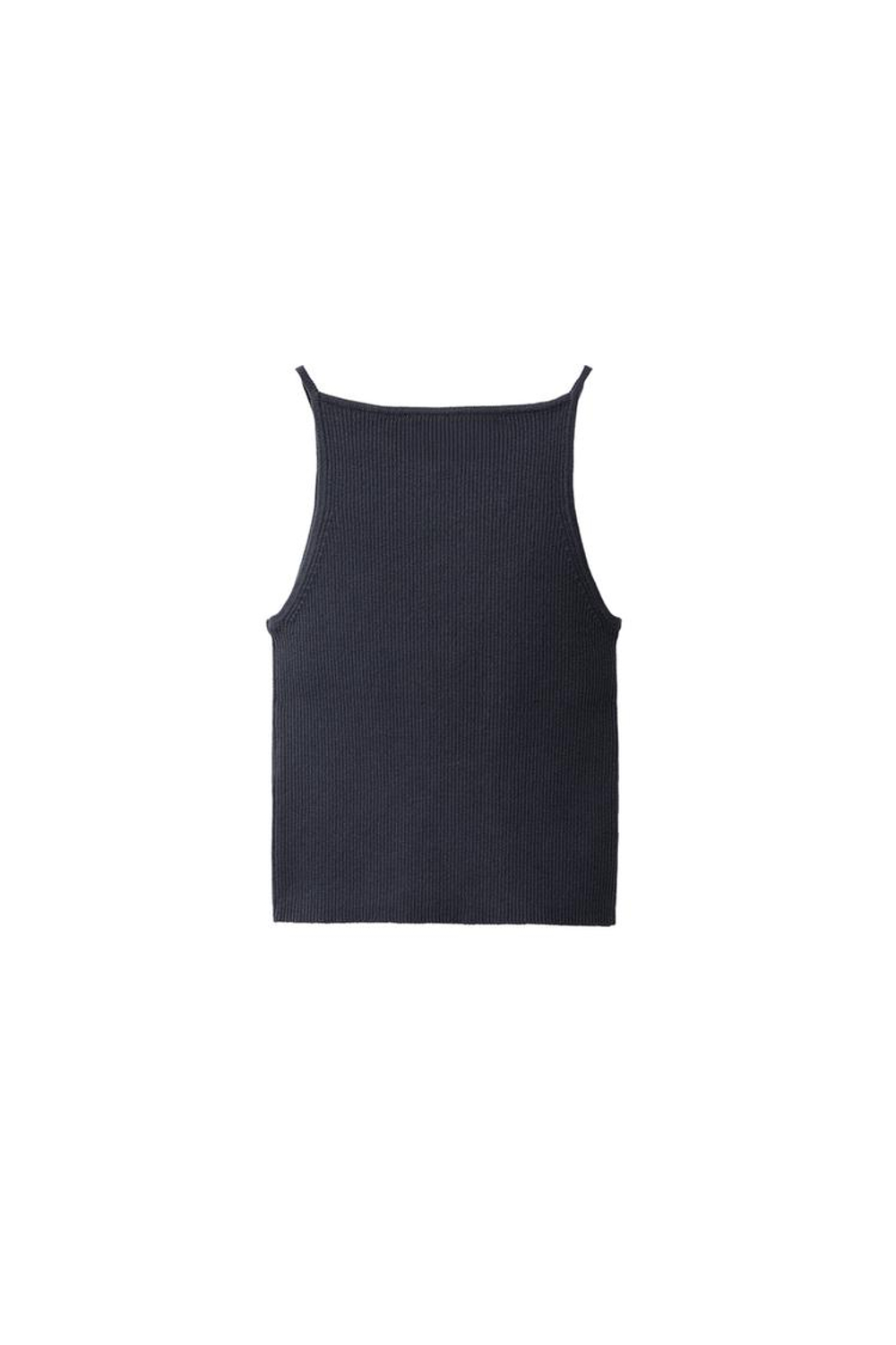 ZARA ТОП В РУБЧИК, АНТРАЦИТОВО-СЕРЫЙ