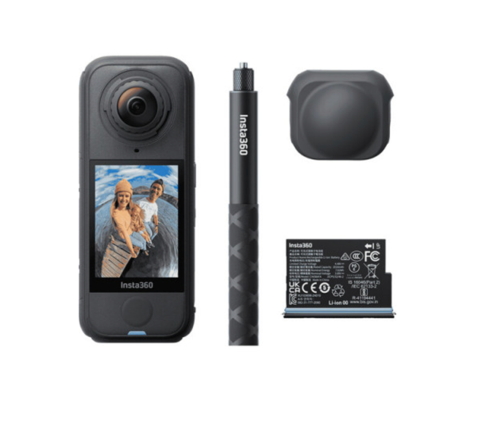 Экшн-камера Insta360 X4 Air Starter Bundle (CINSAAFA)