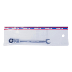 Ключ трещоточный комбинированный с шарниром 9 мм KING TONY 373009M