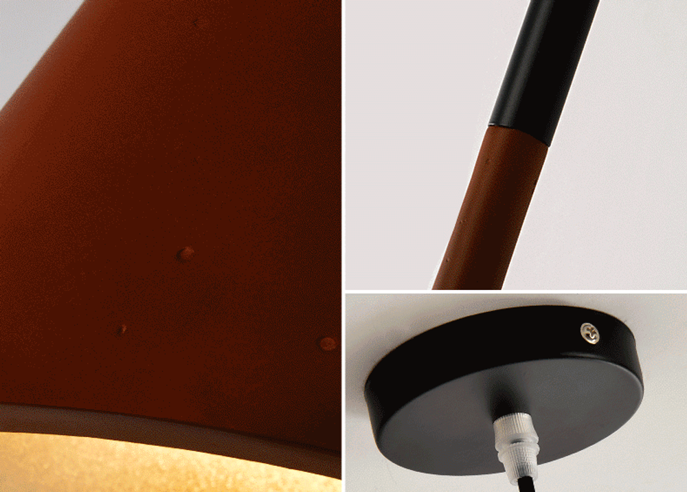 Pendant design lamp  Aplomb by Foscarini (Black)
