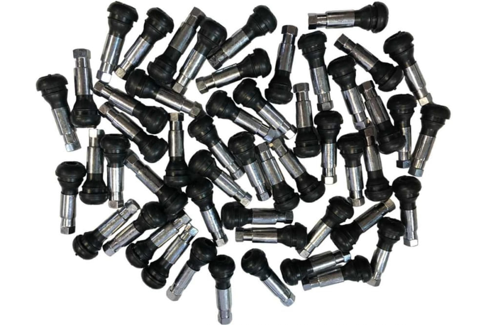 Вентиль колеса автомобильный, в сборе, хром GWK00016 (100шт)