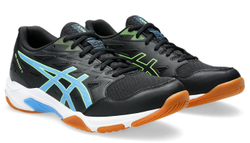 Мужские кроссовки для бадминтона/сквоша Asics Gel-Rocket 11 - black/waterscape