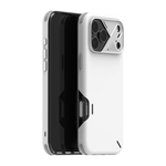 Пластиковый чехол MagSafe Aulumu A17 Slim Shockproof Case для iPhone 17 Pro Укреплённый гибридный поликарбонатный чехол в футуристическом стиле с защитой камеры, сенсорной накладкой для Контроллера камеры и теплорассеиванием в области процессора устройств