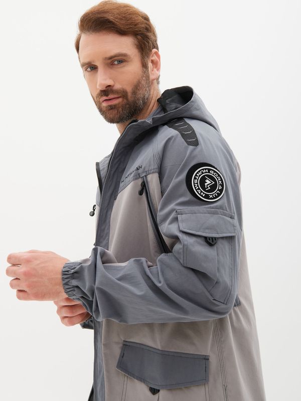 Костюм летний Горка-Люкс ткань Ravena Peach Wash цвет Серый