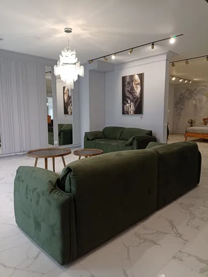 Четырехместный диван Sove, 285 см, темно-зеленый