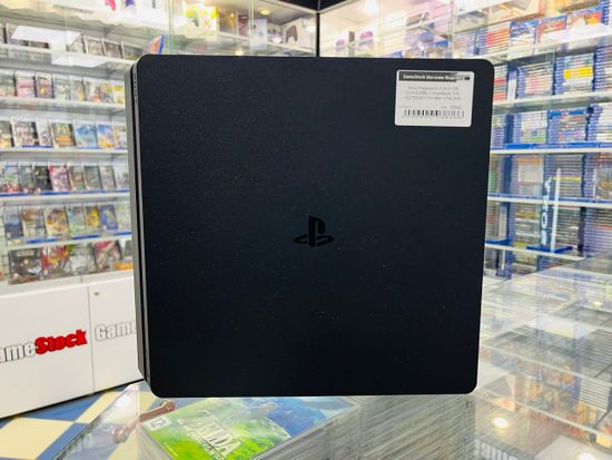 Sony Playstation 4 Slim 1TB CUH-2208B, С коробкой, S/N: 02274526101514861  (PS4, Б/У)