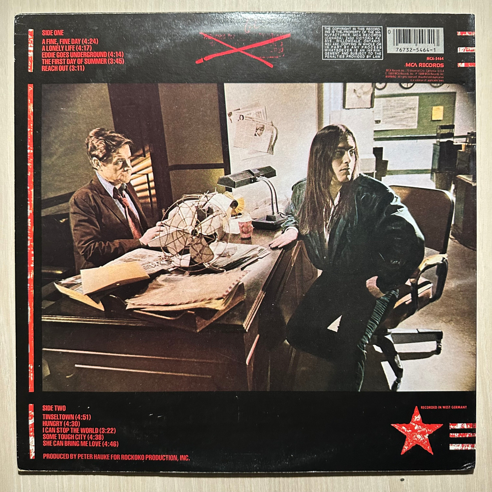 Tony Carey - Some Tough City (Канада 1984г.)