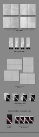 Альбом BLACKPINK - DEADLINE (SILVER Ver.)