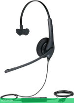 Наушники Jabra BIZ 1500 Mono черный (1553-0159)