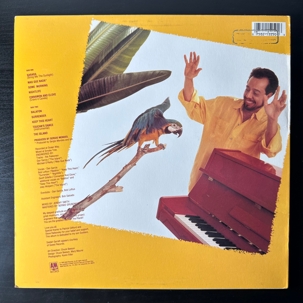 Sergio Mendes ‎– Arara (США 1989г.)