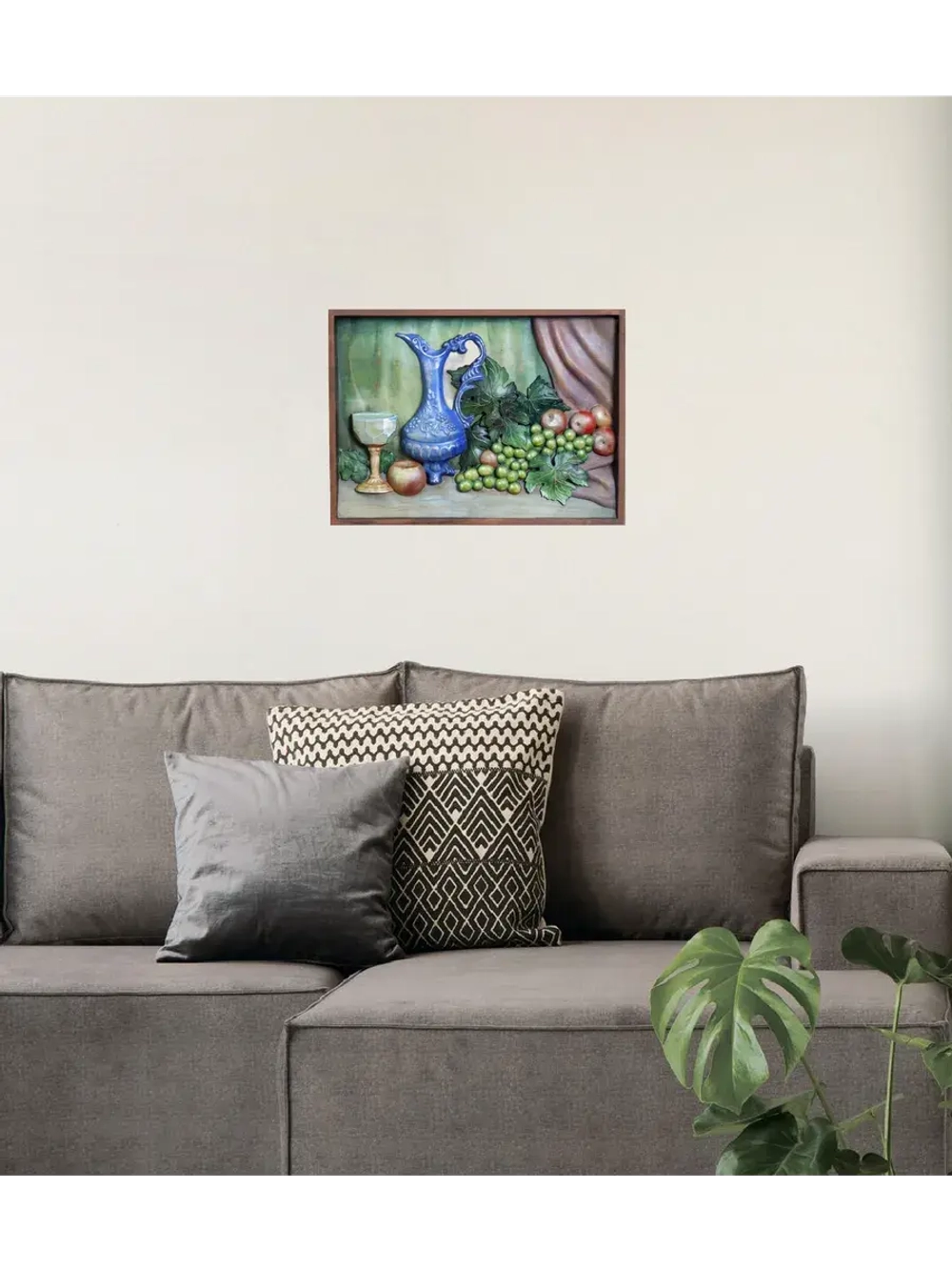 Картина деревянная "Натюрморт" 41х30х4,5 см