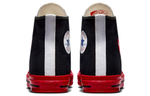 Chuck 70 Comme des Garçons Play x Chuck 70 Converse High "Black Red"