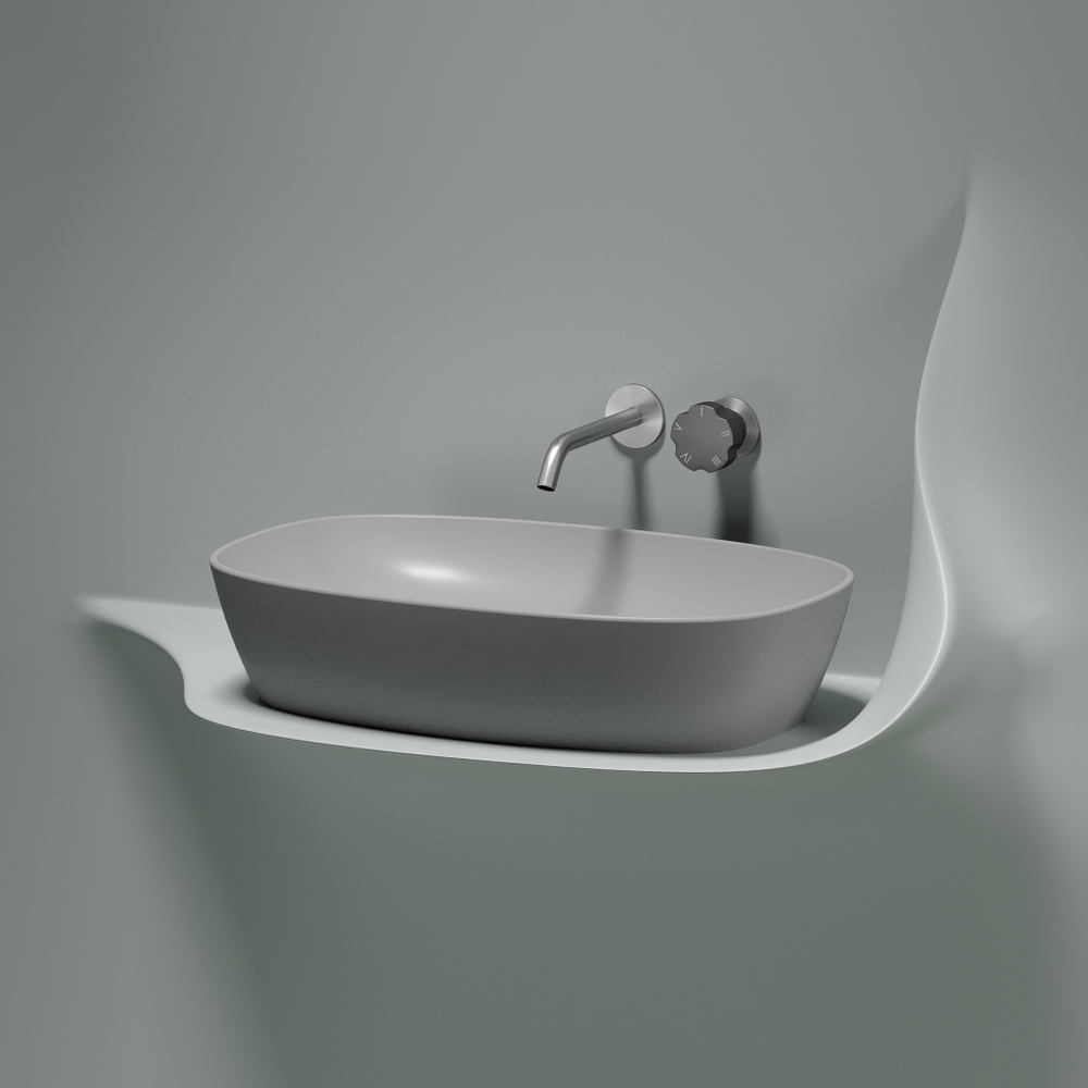 Раковина Ceramica Nova Element 60 см CN6049MSG серая