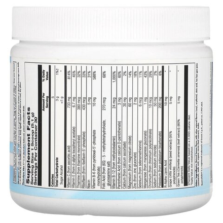 Nutra BioGenesis, Electrolyte Plus C, электролит с электролитом, 154,2 г (5,4 унции)