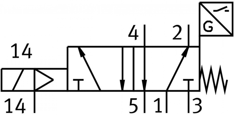 VSVA-B-M52-MZD-A2-1T1L-APP Распределитель с электроуправлением