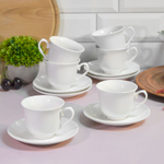 Чайный набор 12 предметов 200мл "Классика", NKY12-L-WH