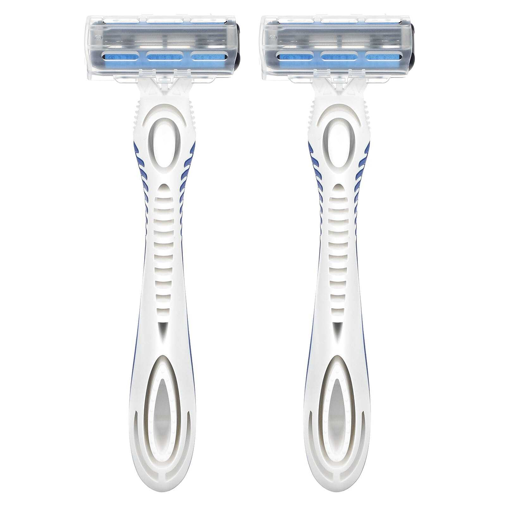 BIC, EasyRinse, одноразовые бритвенные станки для мужчин, 2 шт.