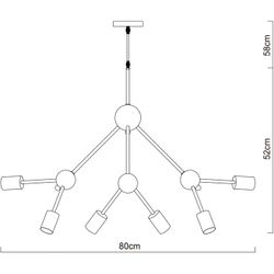 Подвесная люстра Arte Lamp