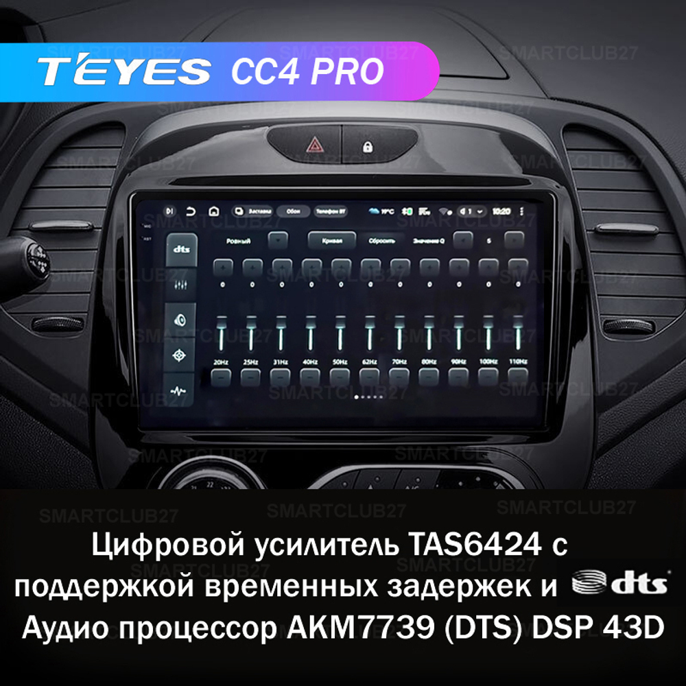 Teyes CC4 Pro 9" для Renault Kaptur 2016-2019