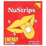 NuStrips, Energy In A Strip™, корица и ваниль, 30 полосок