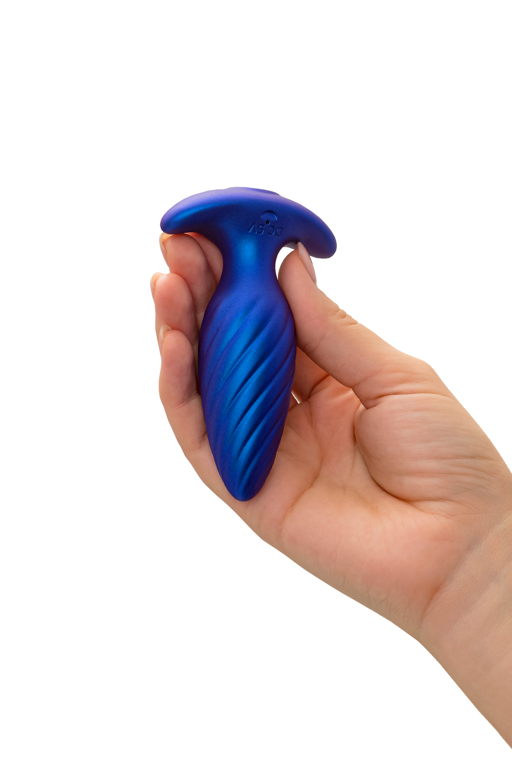 Анальная вибровтулка L`Eroina APP Closs синий 10,5 см