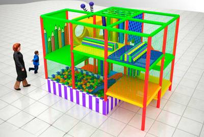 Детский игровой лабиринт «Друзья из космоса»