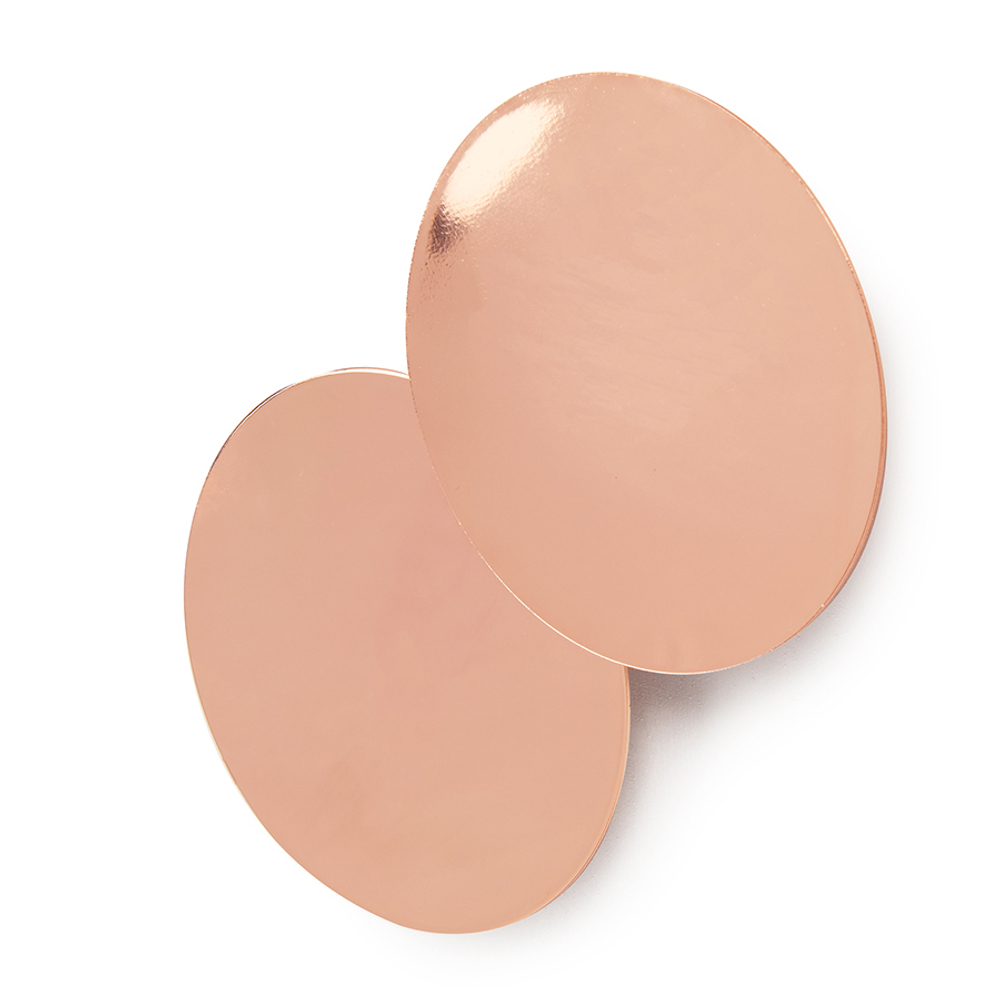 Декор для стен confetti dots медь