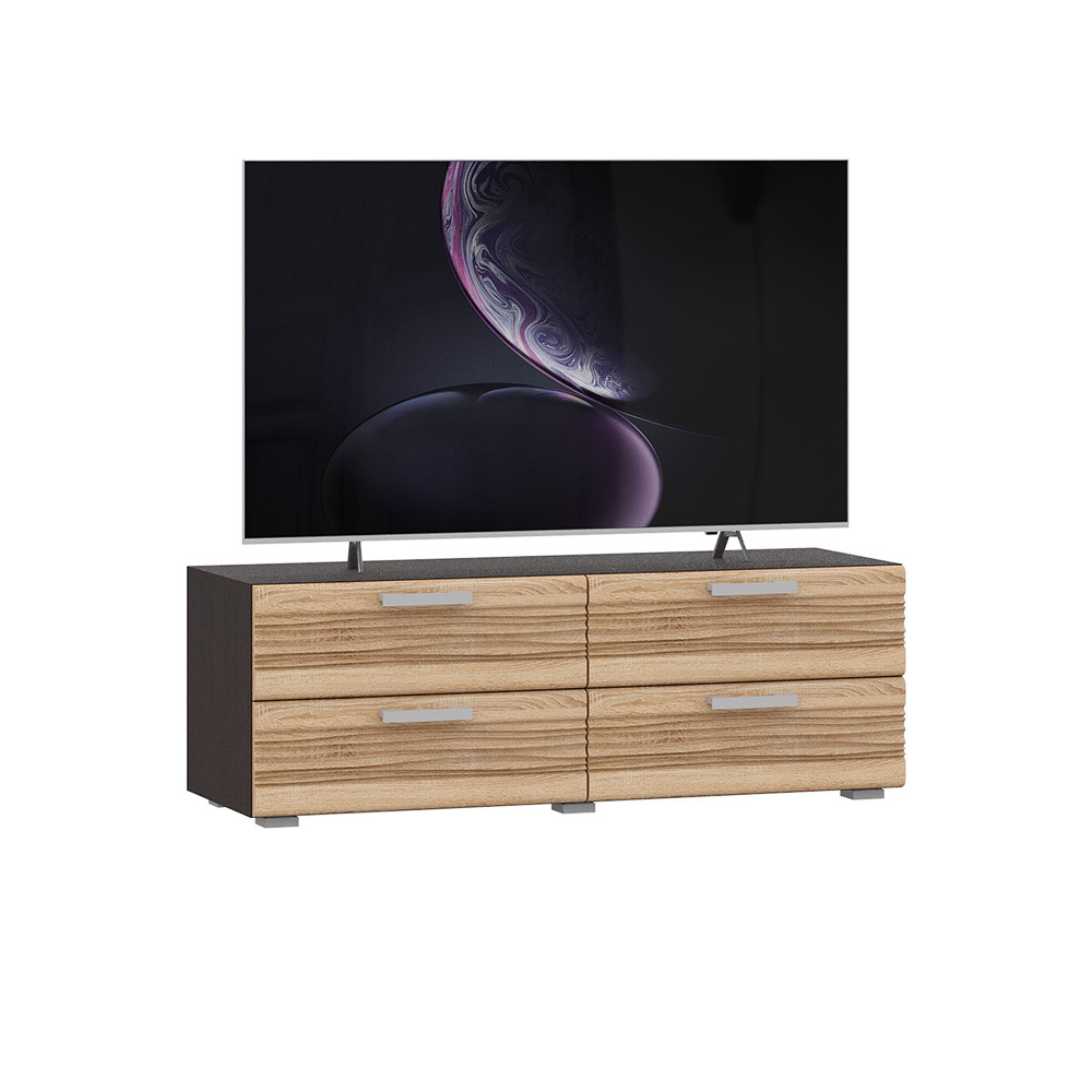 Тумба ТВ Асти ТБ-001, Дуб сонома, Венге