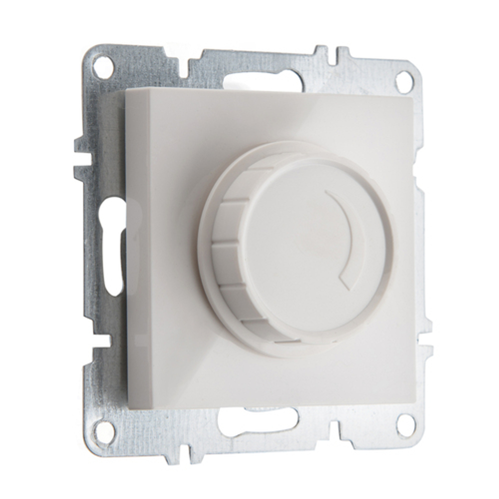 Диммер ARVIA Electric поворотного включения 800Вт 230В, белый 50011000237