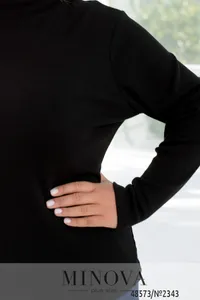 Водолазка 2343-черный Minova